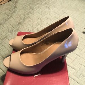 Beige Pumps